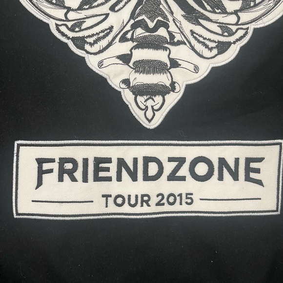 Chainsmokers 2015 Friend Zone Tour Limited Edition Letterman's Jacket Large RARE - Picture 11 of 11